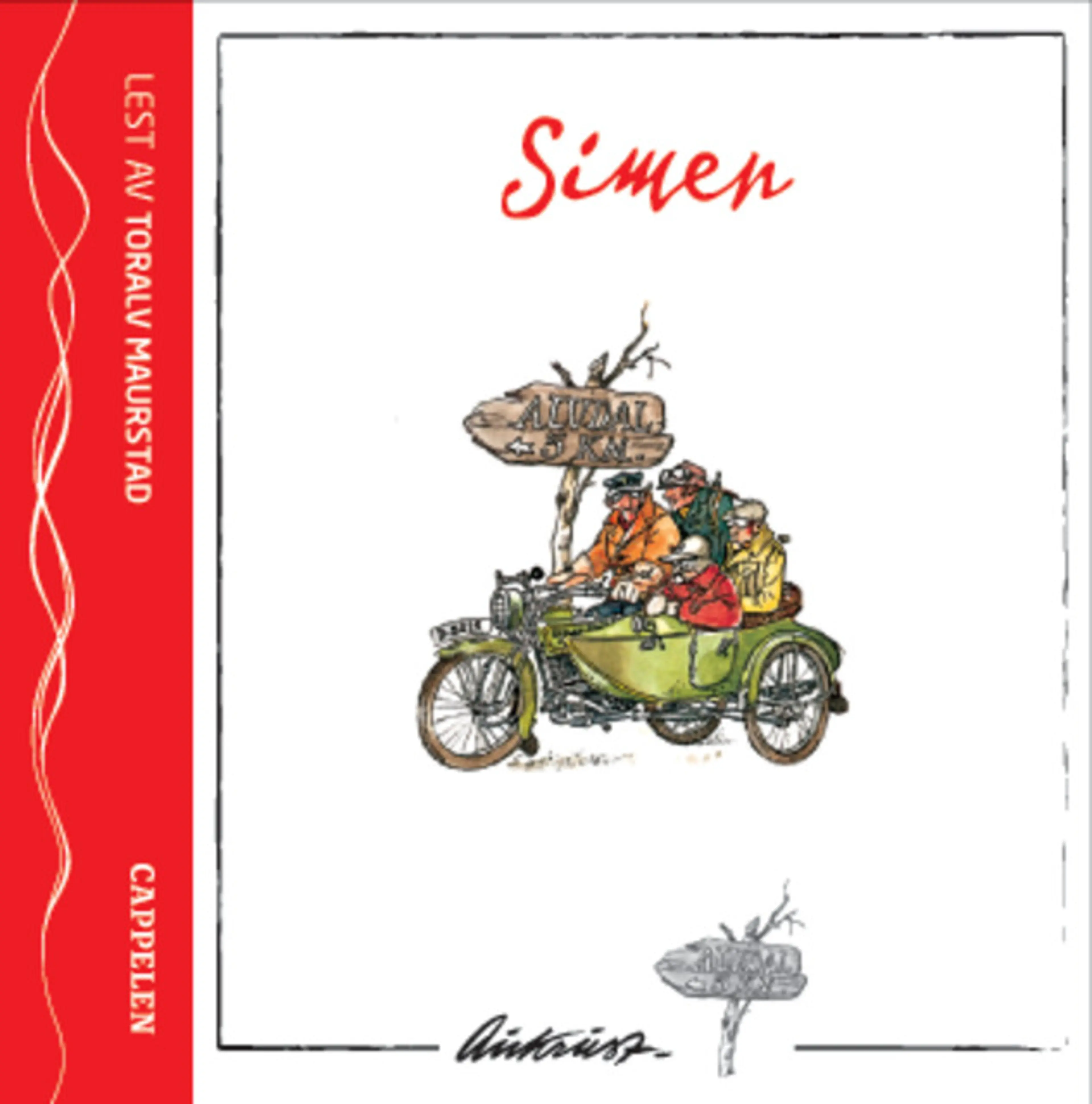 Omslag Simen av Kjell Aukrust (Lydbok)