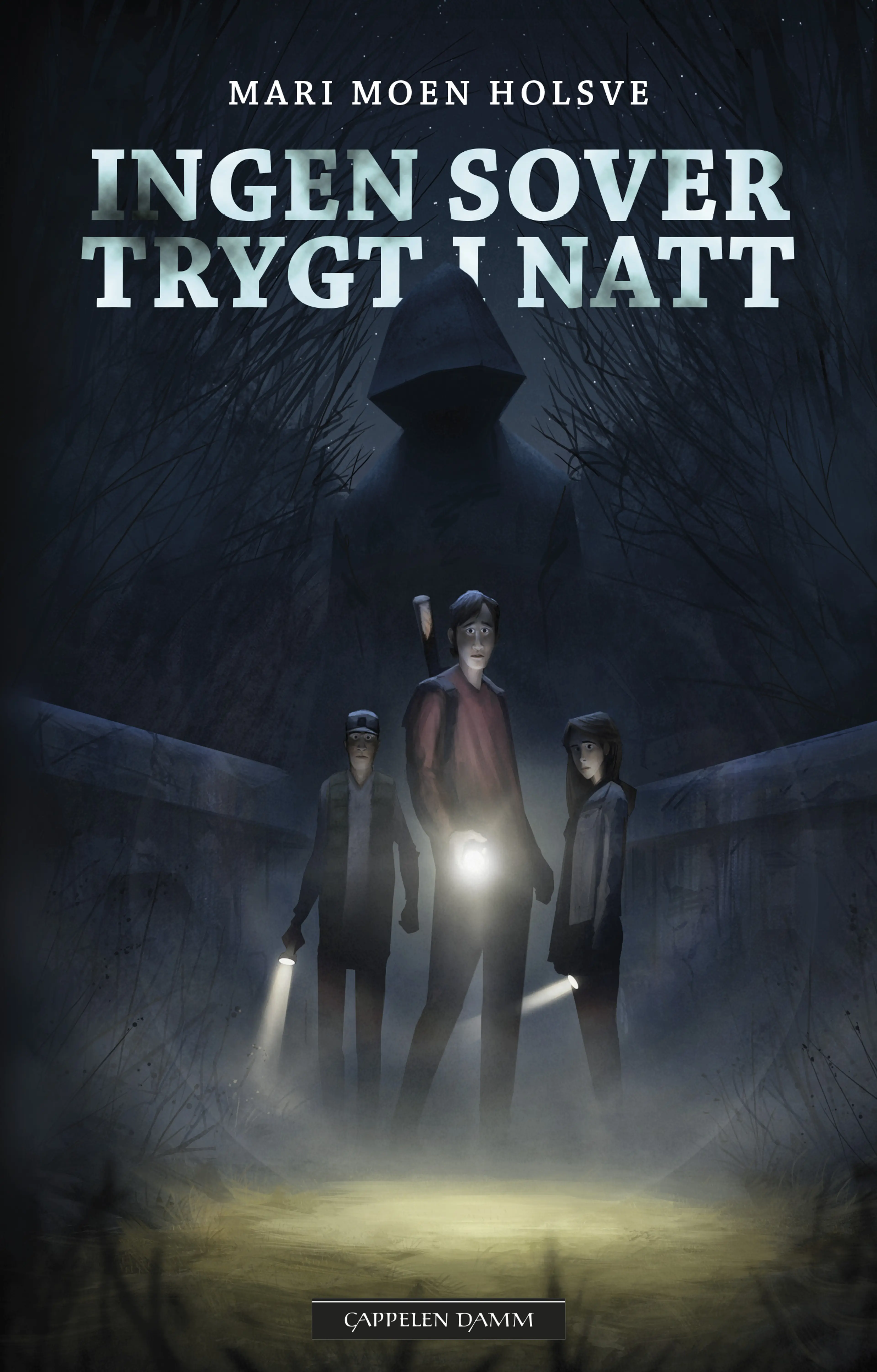 Omslag Ingen sover trygt i natt av Mari Moen Holsve (Innbundet)