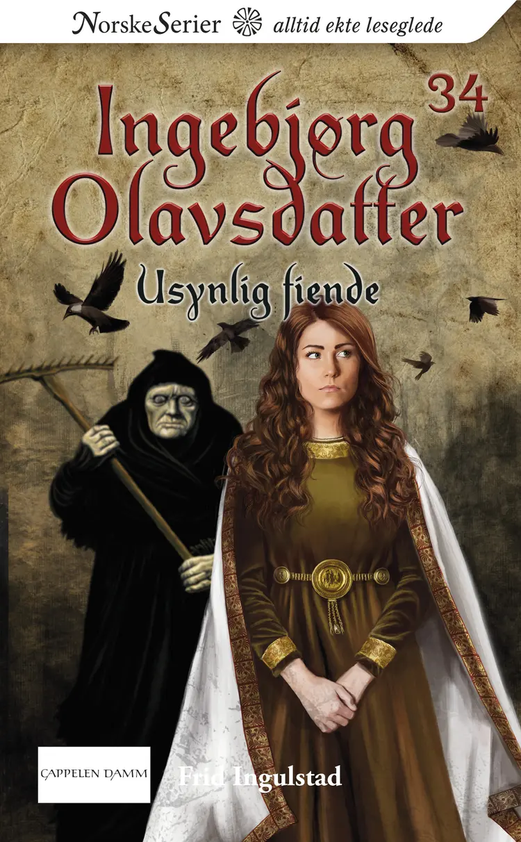 Omslag Usynlig fiende av Frid Ingulstad (Heftet)
