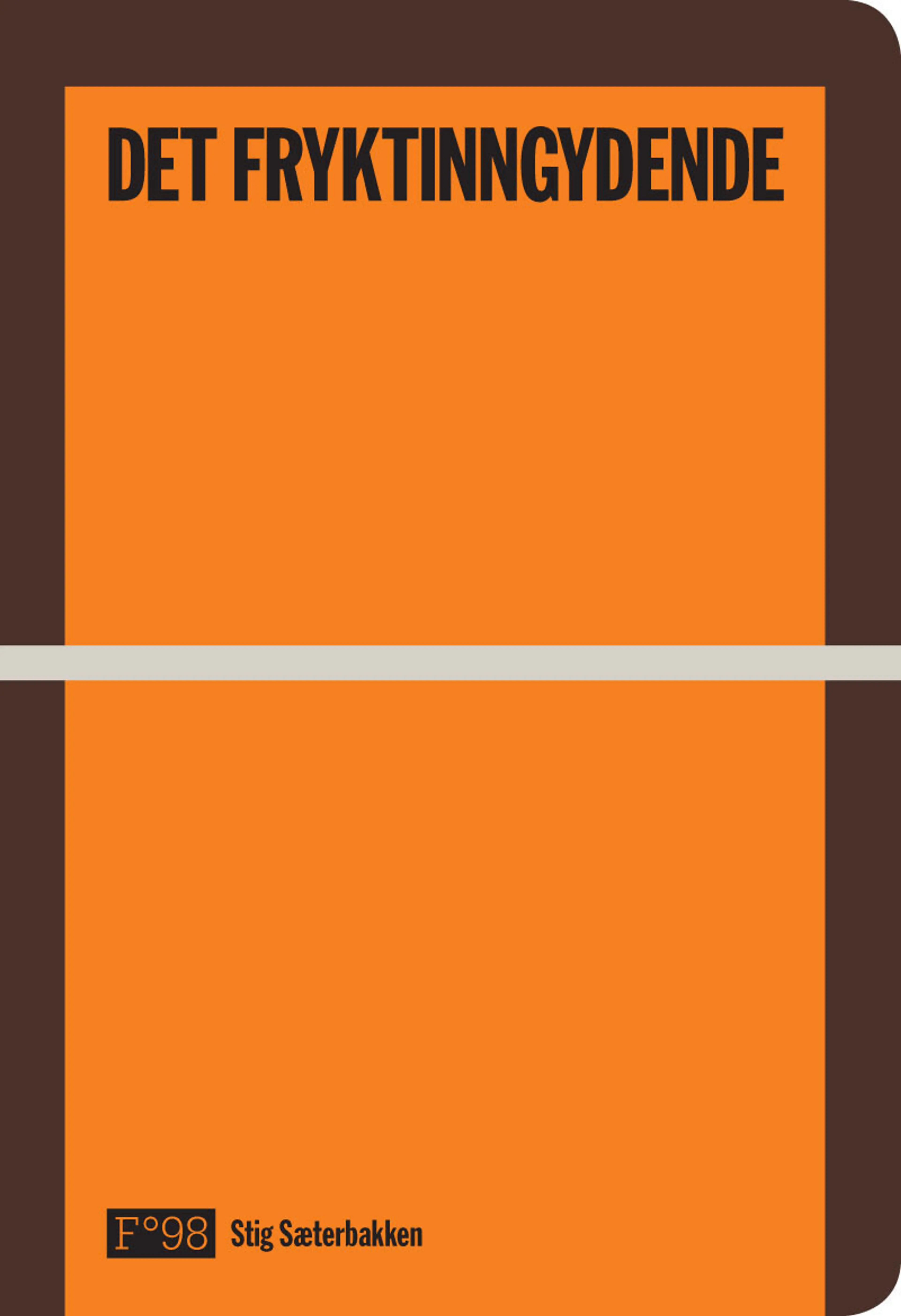 Omslag Det fryktinngydende (Heftet)