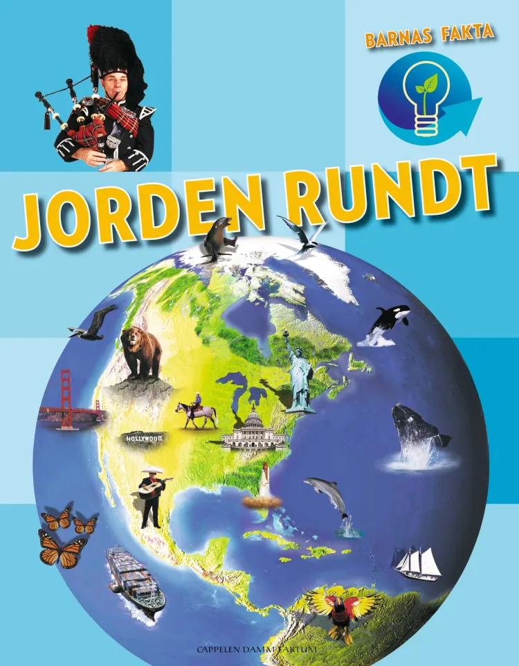 Omslag Jorden rundt av Anita Ganeri og Chris Oxlade (Innbundet)