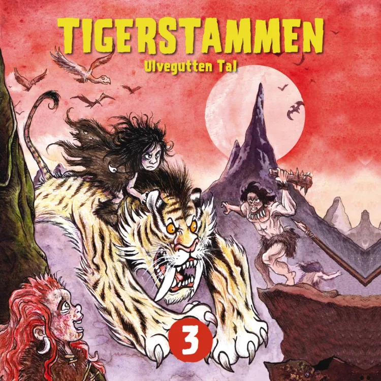 Omslag Tigerstammen av Tor Åge Bringsværd (Lydbok)