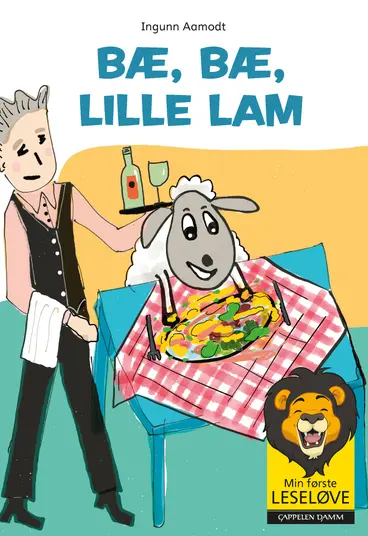 Omslag Min første leseløve - Bæ, bæ, Lille Lam av Ingunn Aamodt (Innbundet)