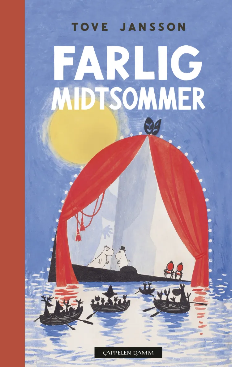 Omslag Farlig midtsommer av Tove Jansson (Innbundet)
