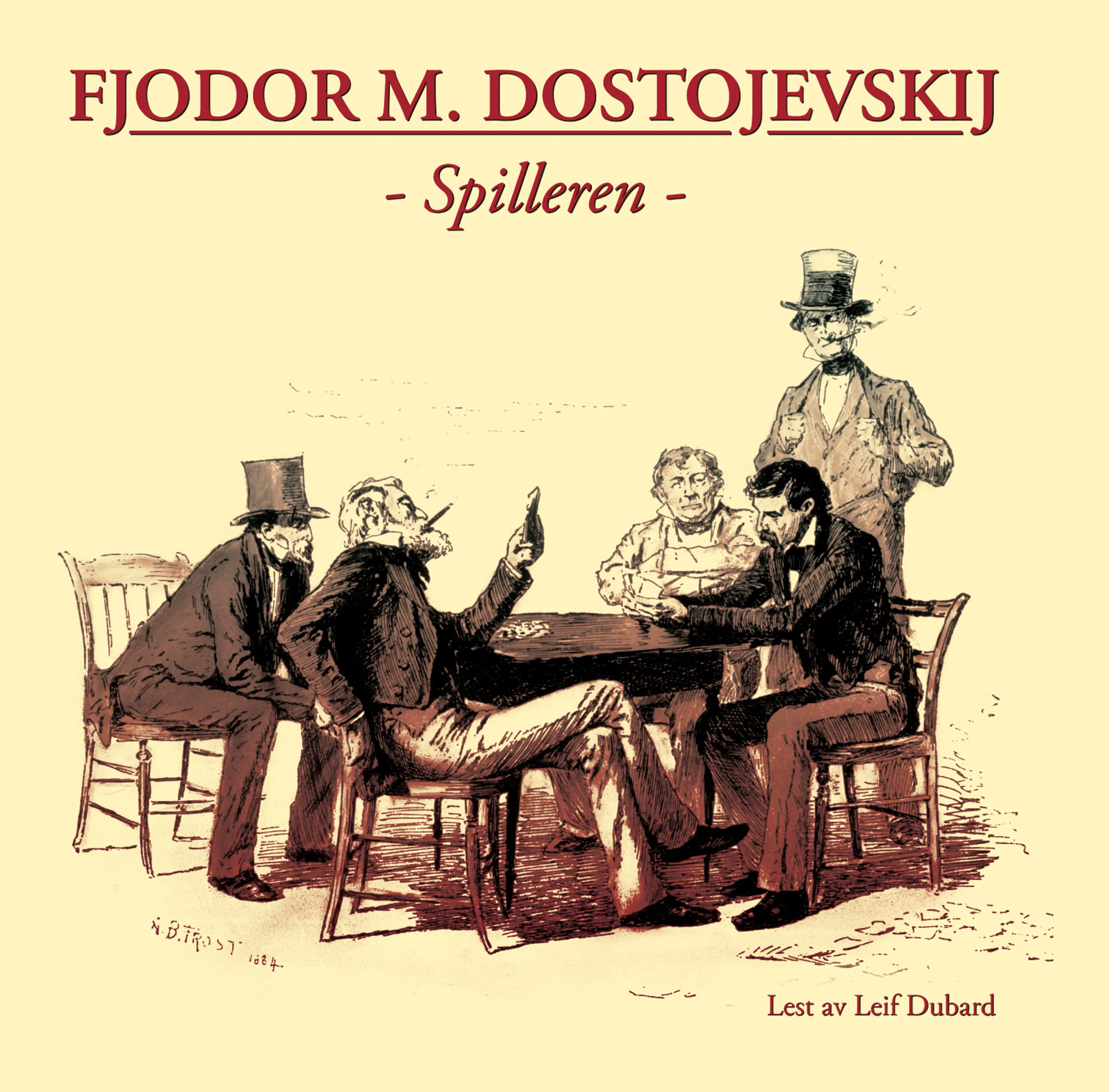 Omslag Spilleren av Fjodor M. Dostojevskij (Lydbok)