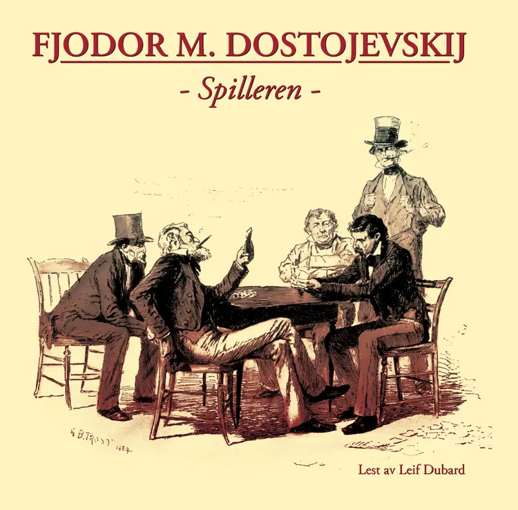 Omslag Spilleren av Fjodor M. Dostojevskij (Lydbok)