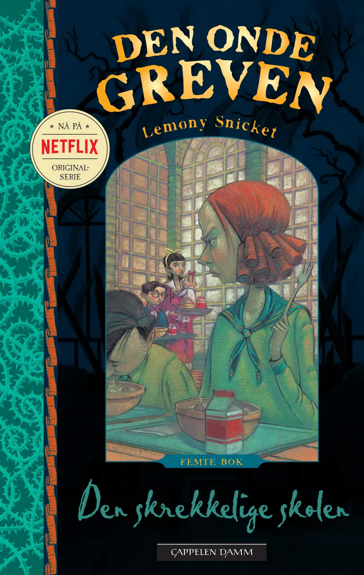 Omslag Den skrekkelige skolen av Lemony Snicket (Ebok)