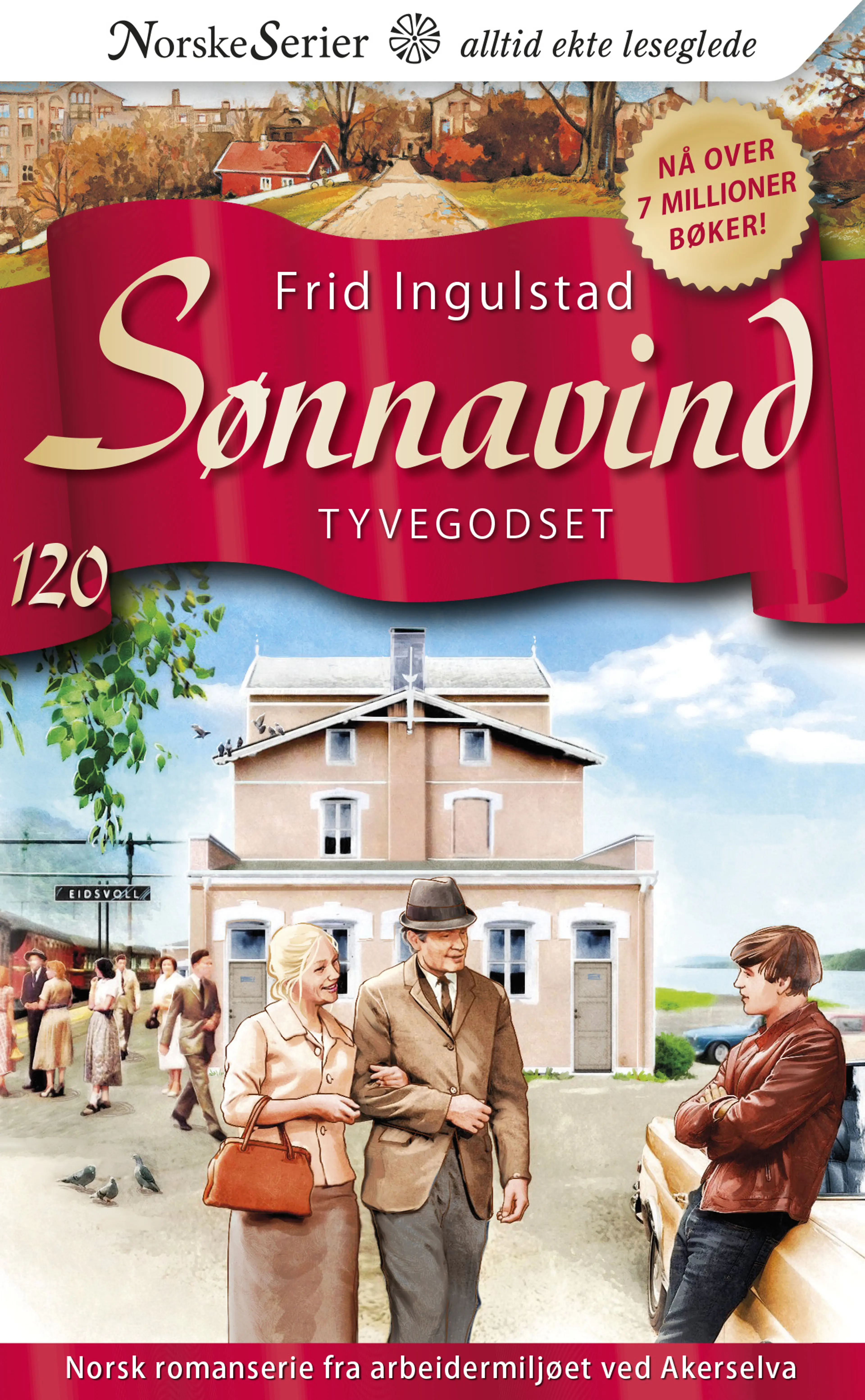 Omslag Tyvegodset av Frid Ingulstad (Ebok)