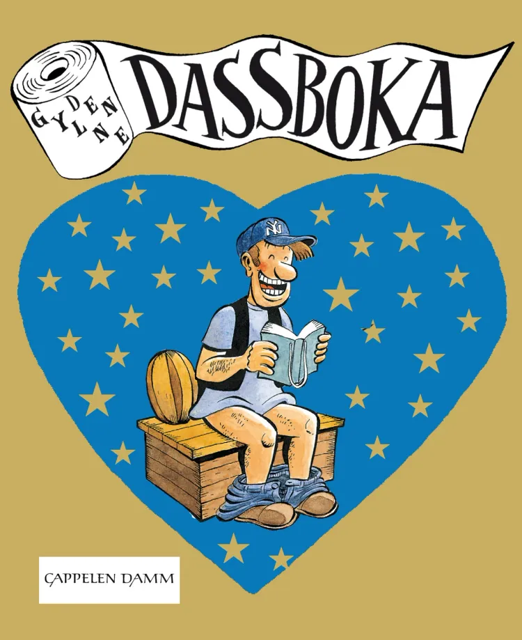 Omslag Den gylne dassboka av Gustav Gundersen (Heftet)
