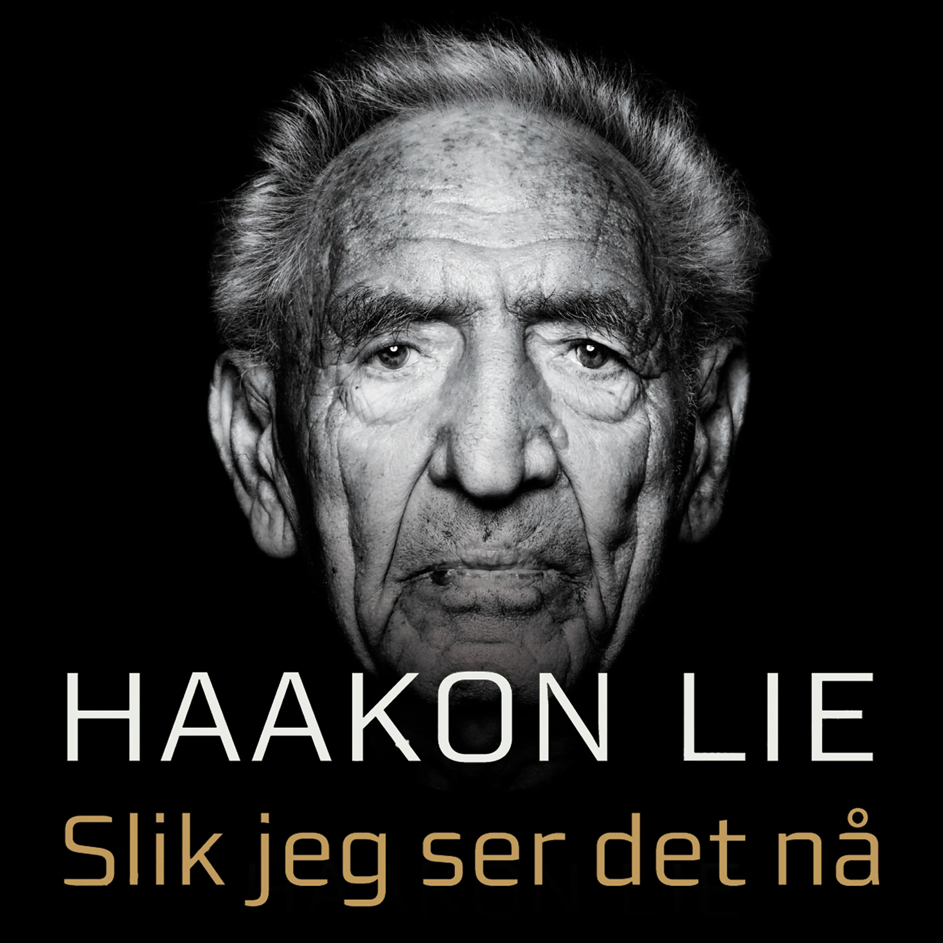 Omslag Slik jeg ser det nå av Haakon Lie, Hilde Harbo og Hans Olav Lahlum (Lydbok)