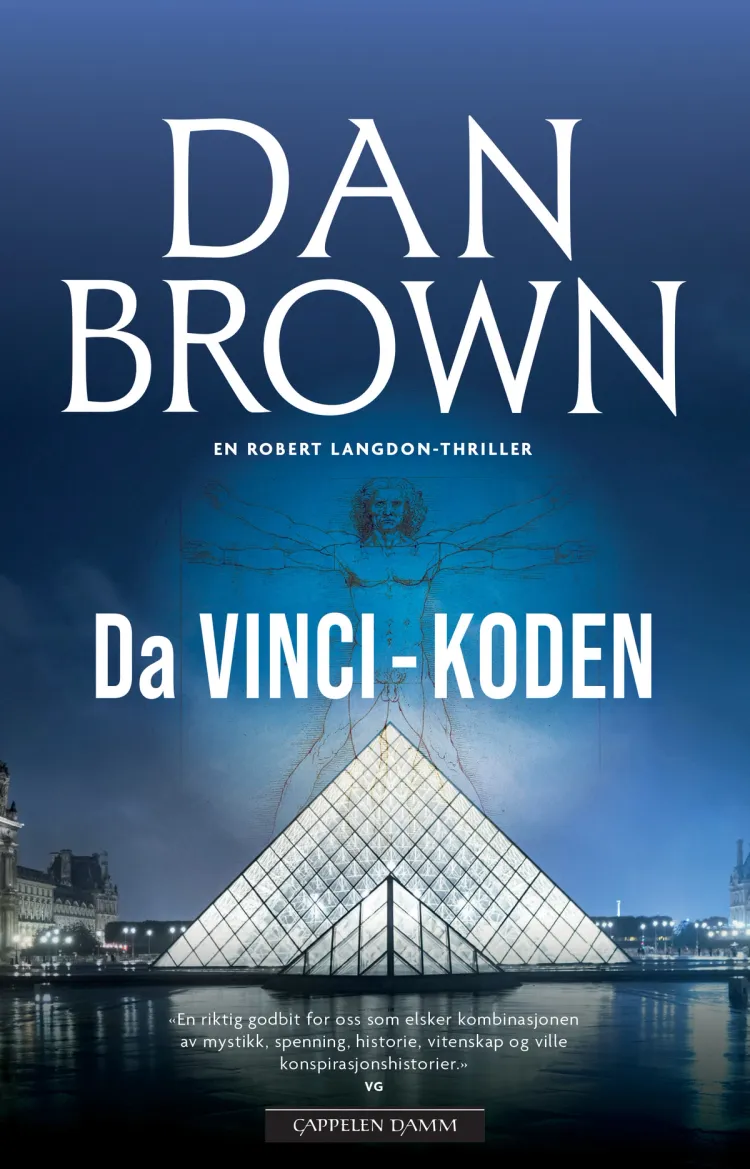 Omslag Da Vinci-koden av Dan Brown (Ebok)