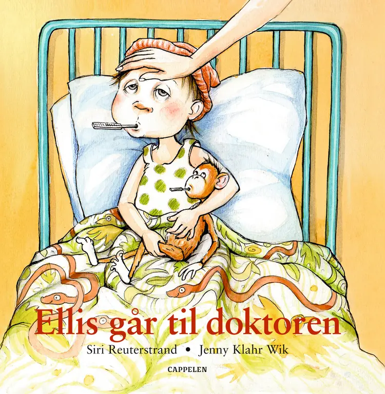 Omslag Ellis går til doktoren av Siri Reuterstrand (Innbundet)