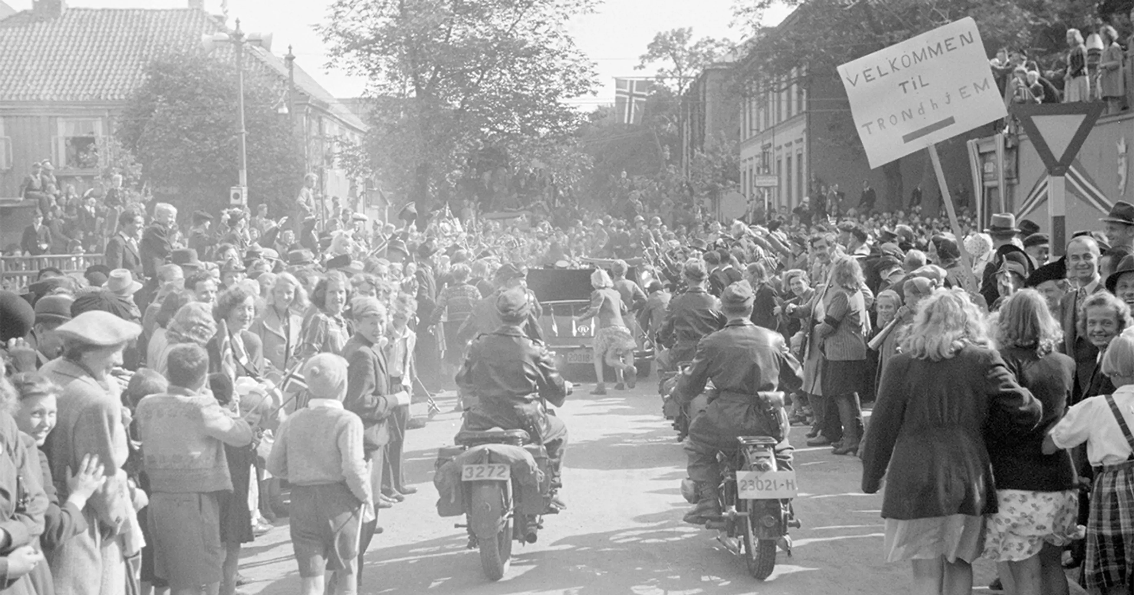 Trondheim, 1945