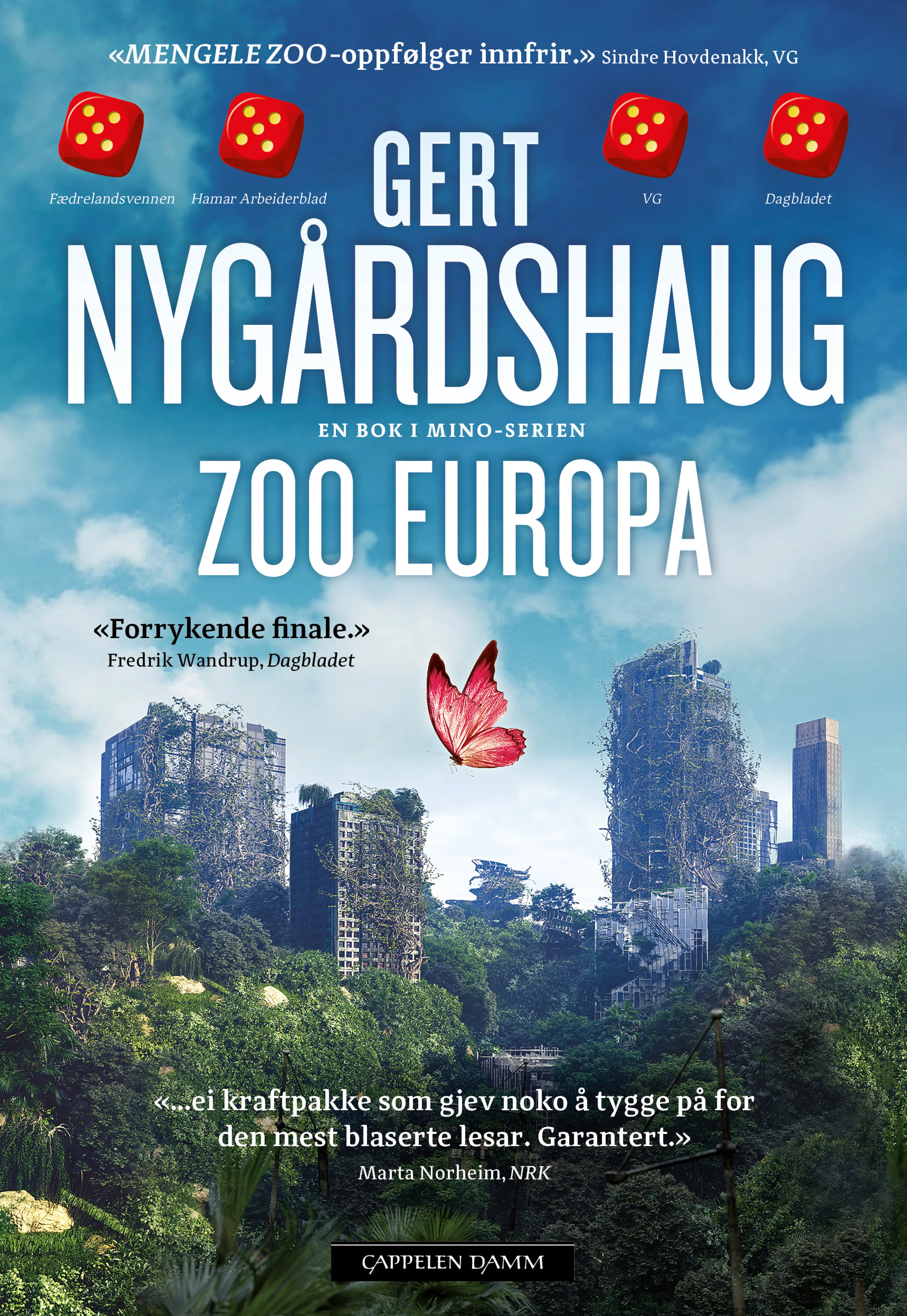 Omslag Zoo Europa av Gert Nygårdshaug (Innbundet)