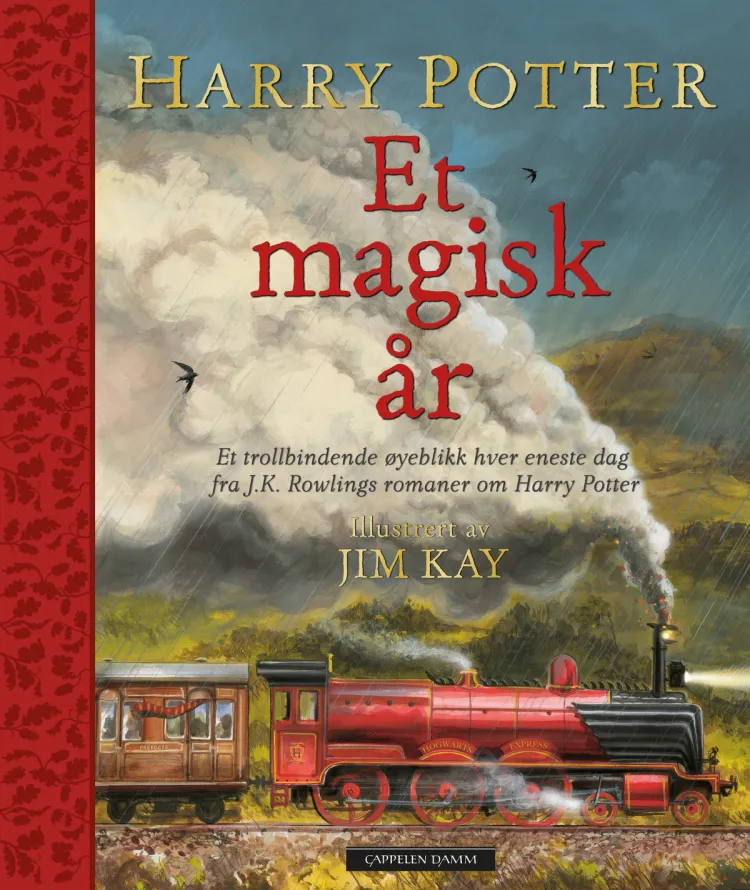 Omslag Harry Potter – Et magisk år av J.K. Rowling (Innbundet)