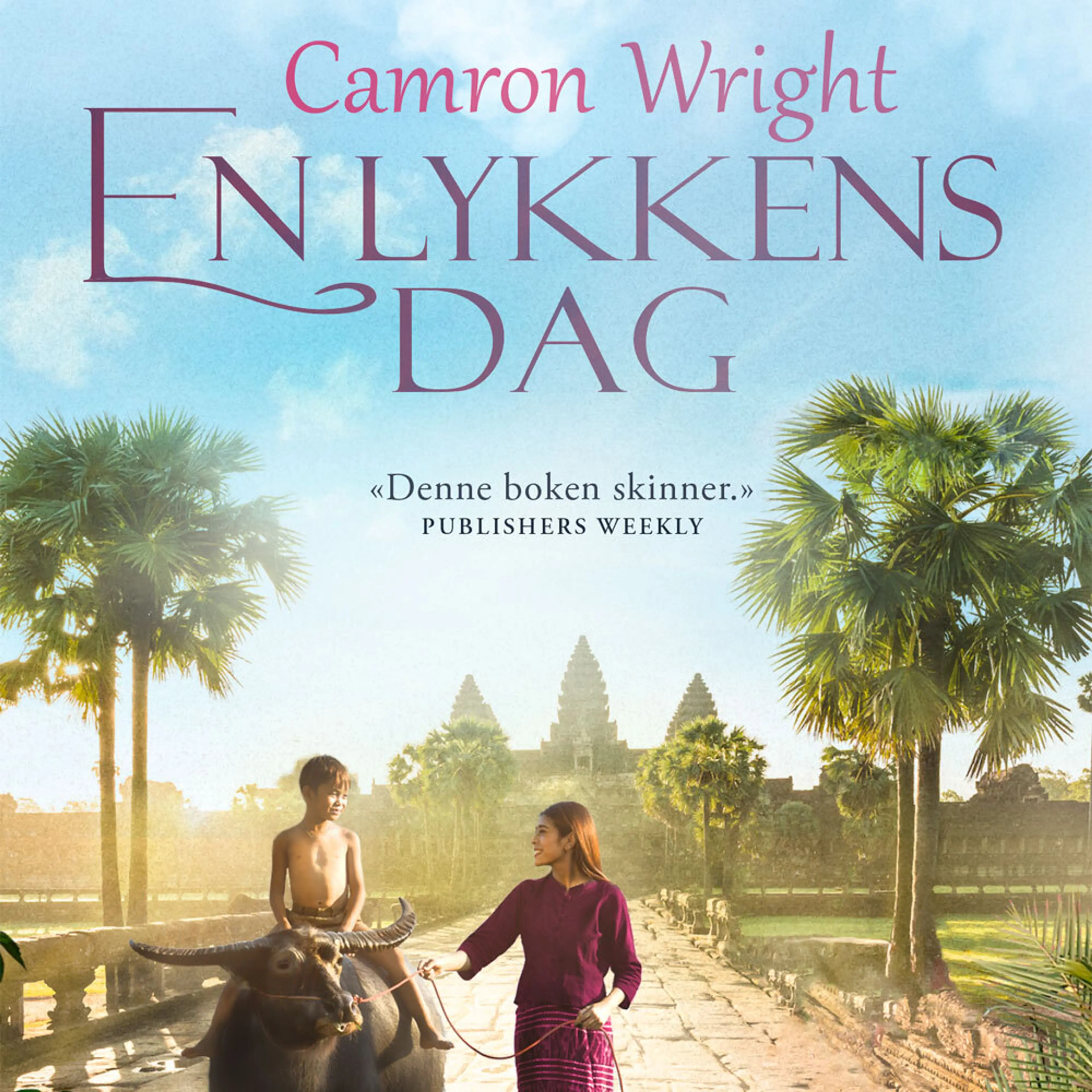 Omslag En lykkens dag av Camron Wright (Lydbok)