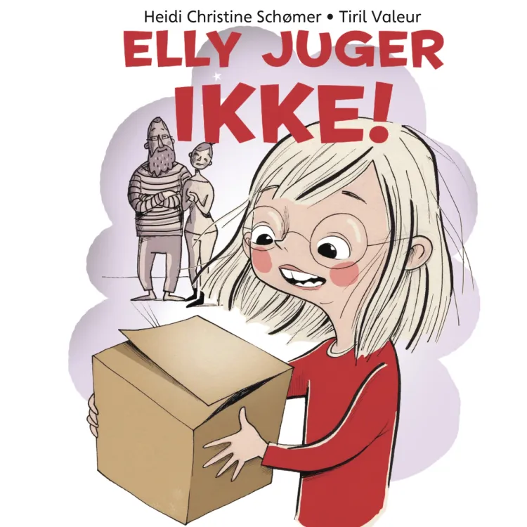 Omslag Elly juger IKKE! av Heidi Christine Schømer (Lydbok)