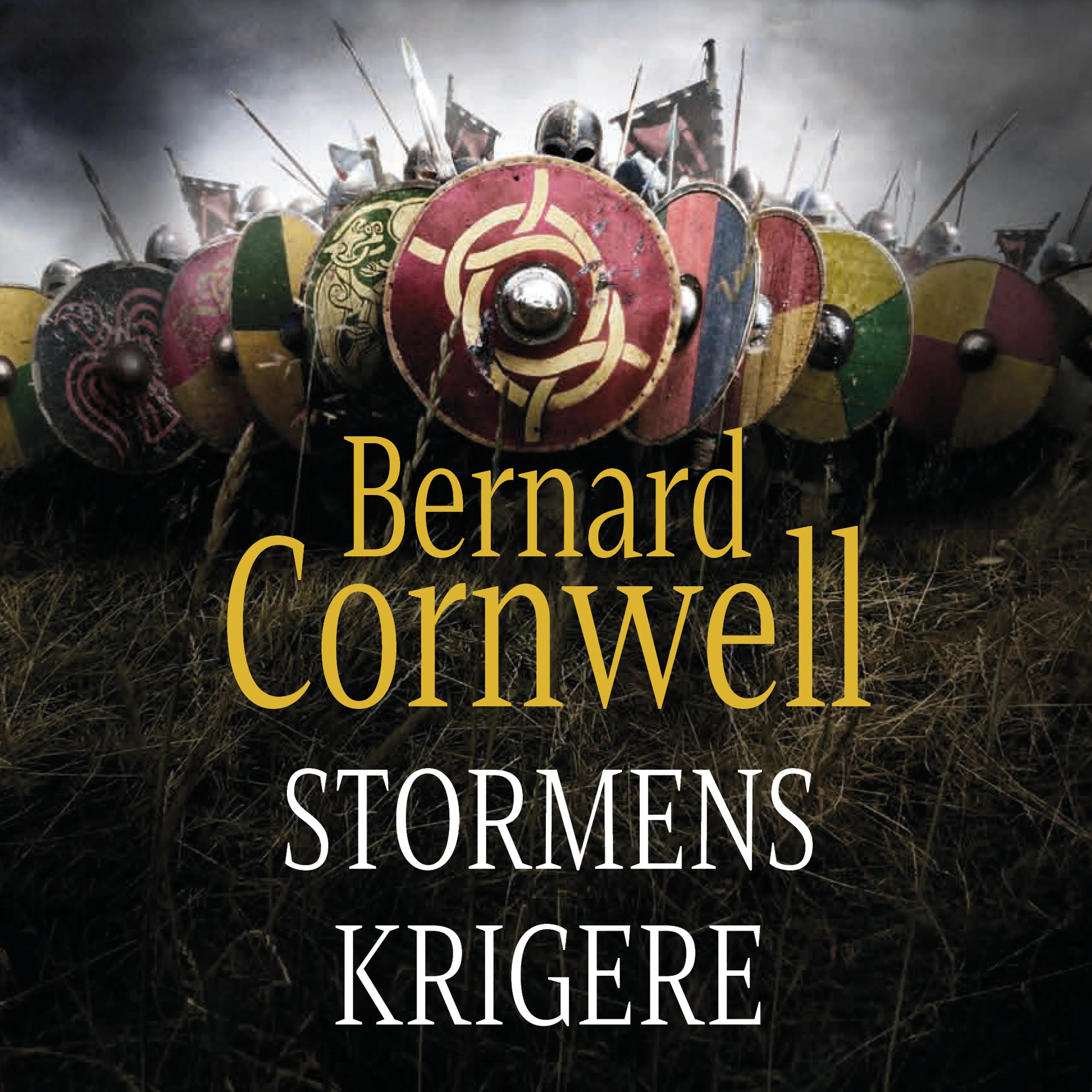 Omslag Stormens krigere av Bernard Cornwell (Lydbok)