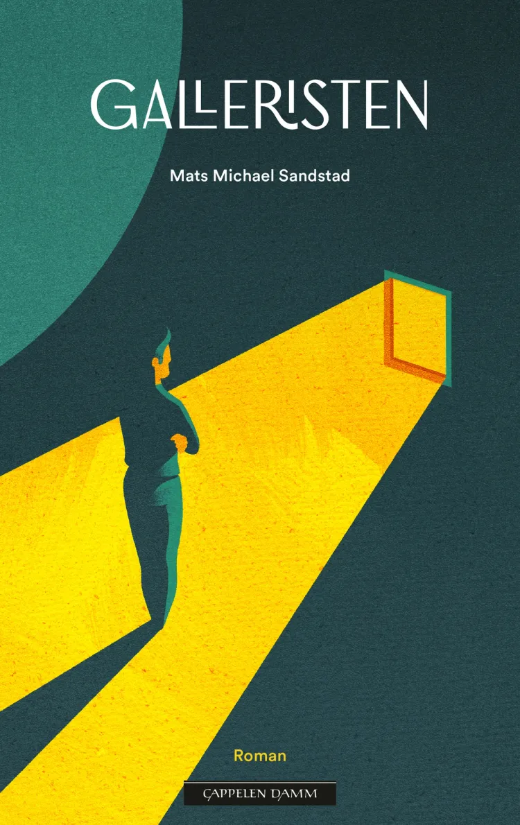 Omslag Galleristen av Mats Michael Sandstad (Innbundet)