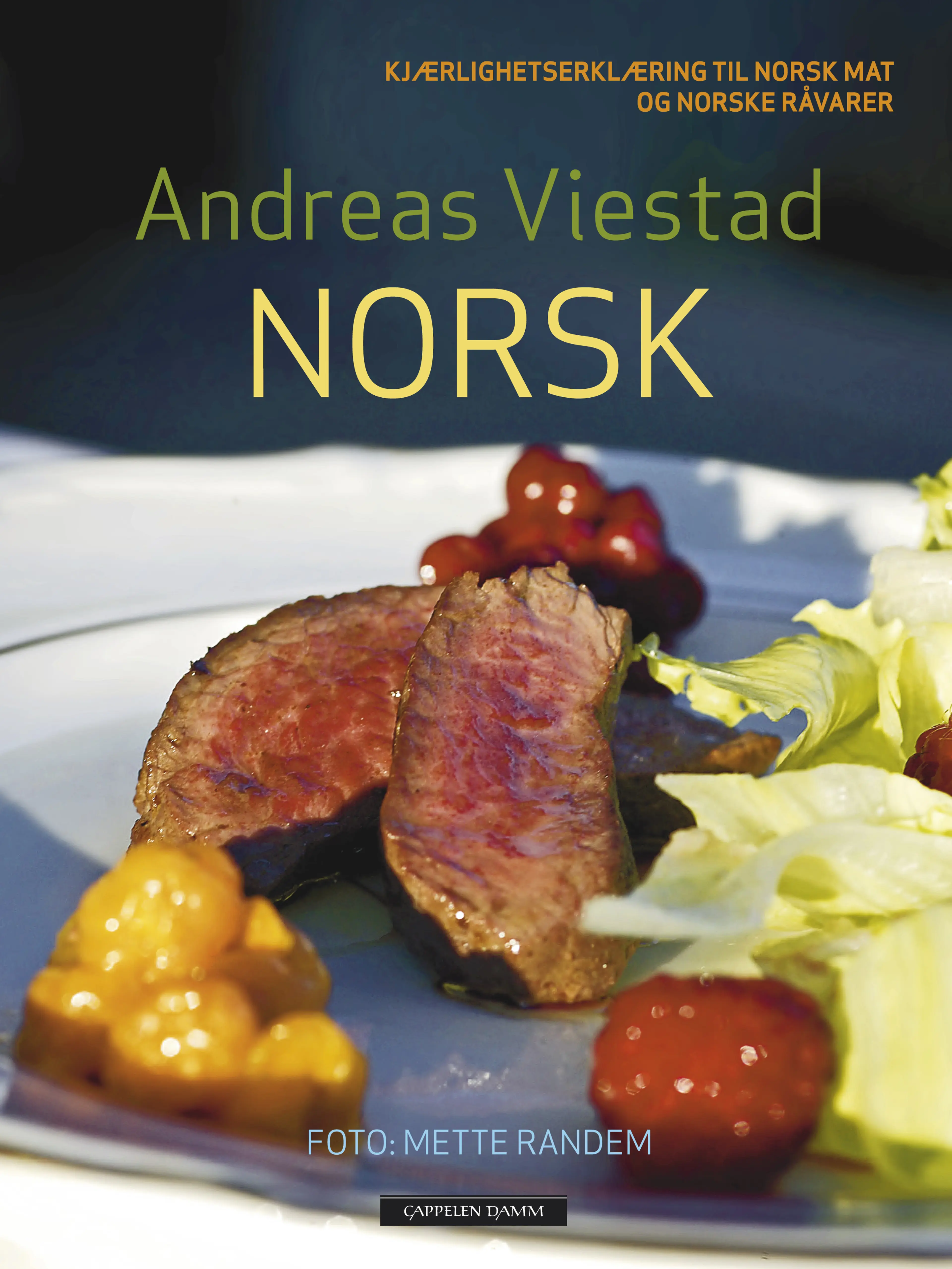 Omslag Norsk av Andreas Viestad (Innbundet)