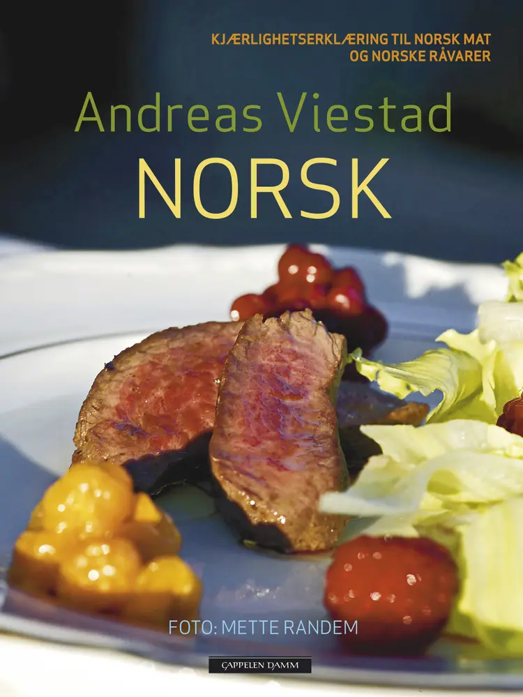 Omslag Norsk av Andreas Viestad (Innbundet)