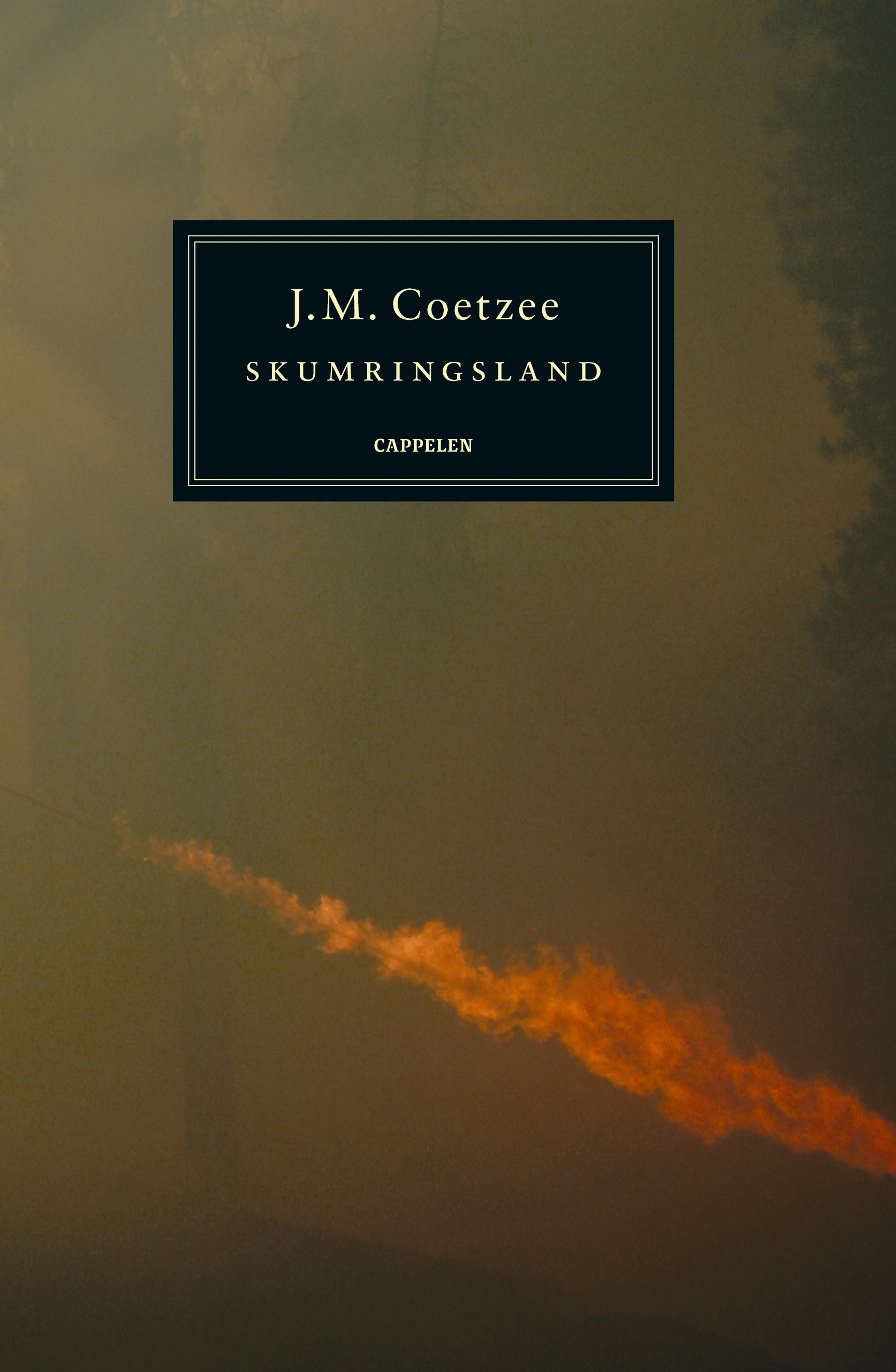 Omslag Skumringsland av J.M. Coetzee (Innbundet)