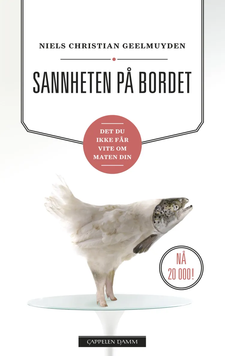 Omslag Sannheten på bordet av Niels Chr. Geelmuyden (Heftet)