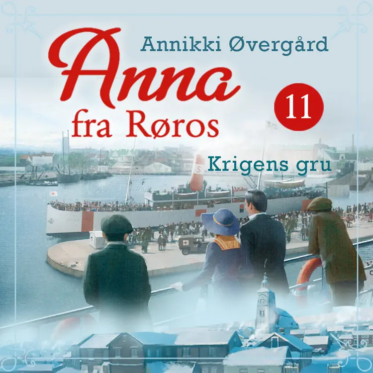 Omslag Krigens gru av Annikki Øvergård (Lydbok)