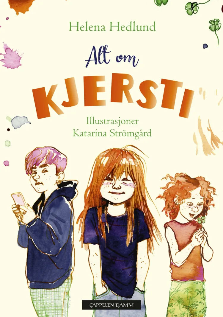 Omslag Alt om Kjersti av Helena Hedlund (Innbundet)
