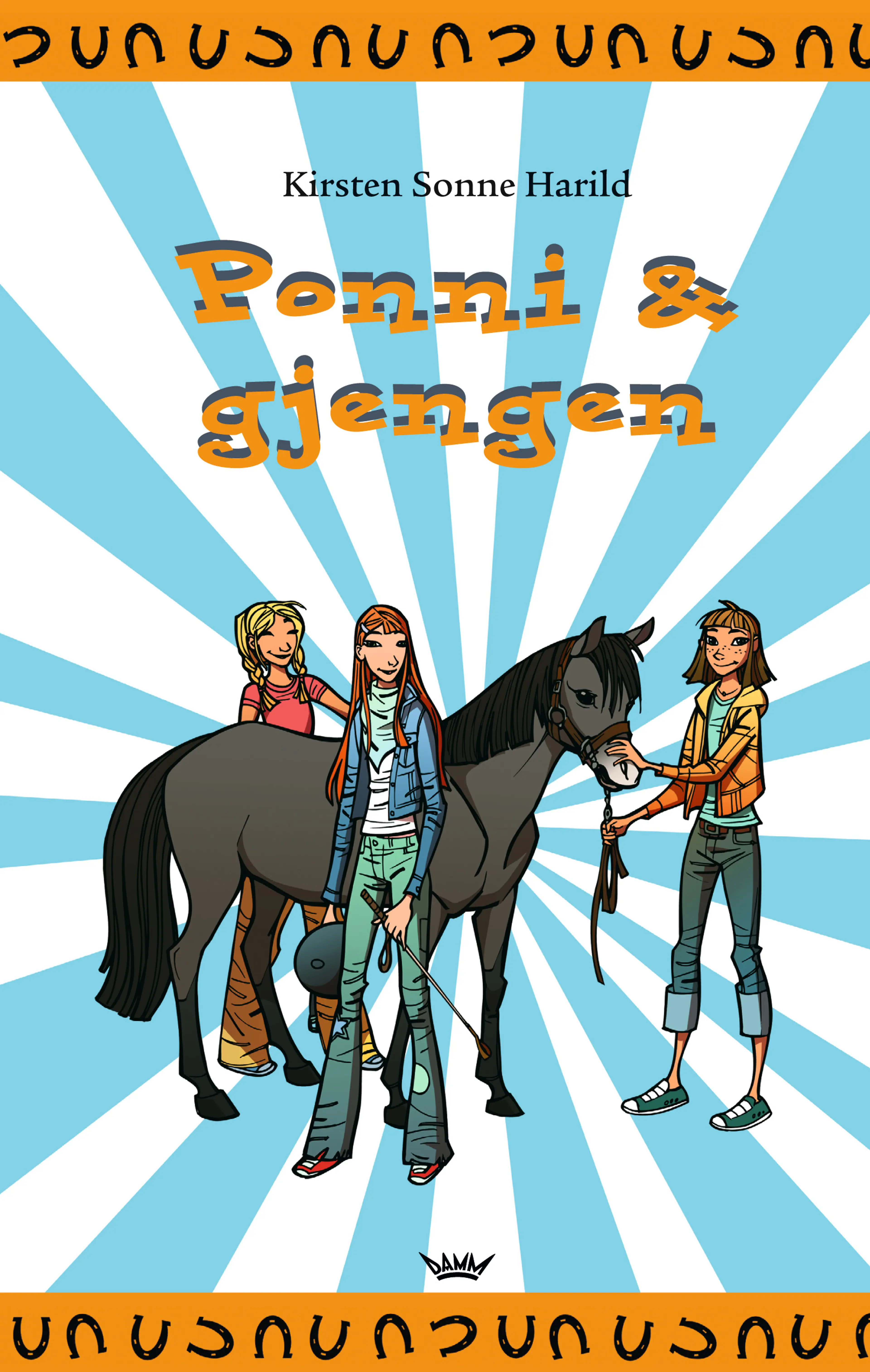 Omslag Ponni & gjengen av Kirsten Sonne Harild (Innbundet)