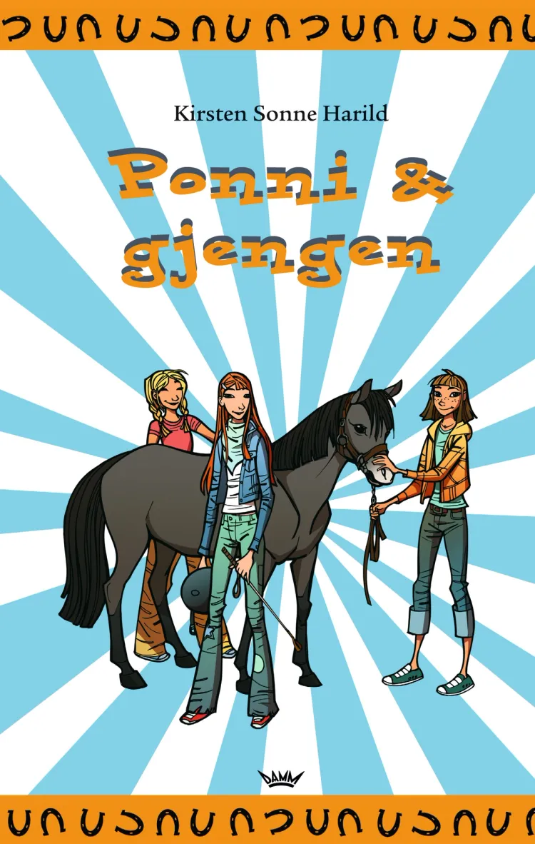 Omslag Ponni & gjengen av Kirsten Sonne Harild (Innbundet)