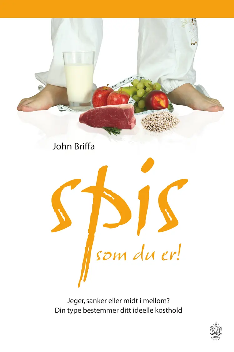Omslag Spis som du er! av John Briffa (Innbundet)