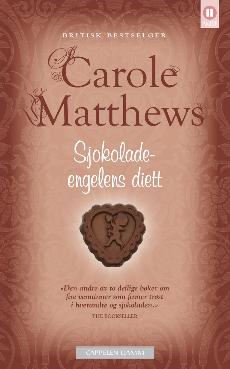Omslag Sjokolade-engelens diett av Carole Matthews (Heftet)