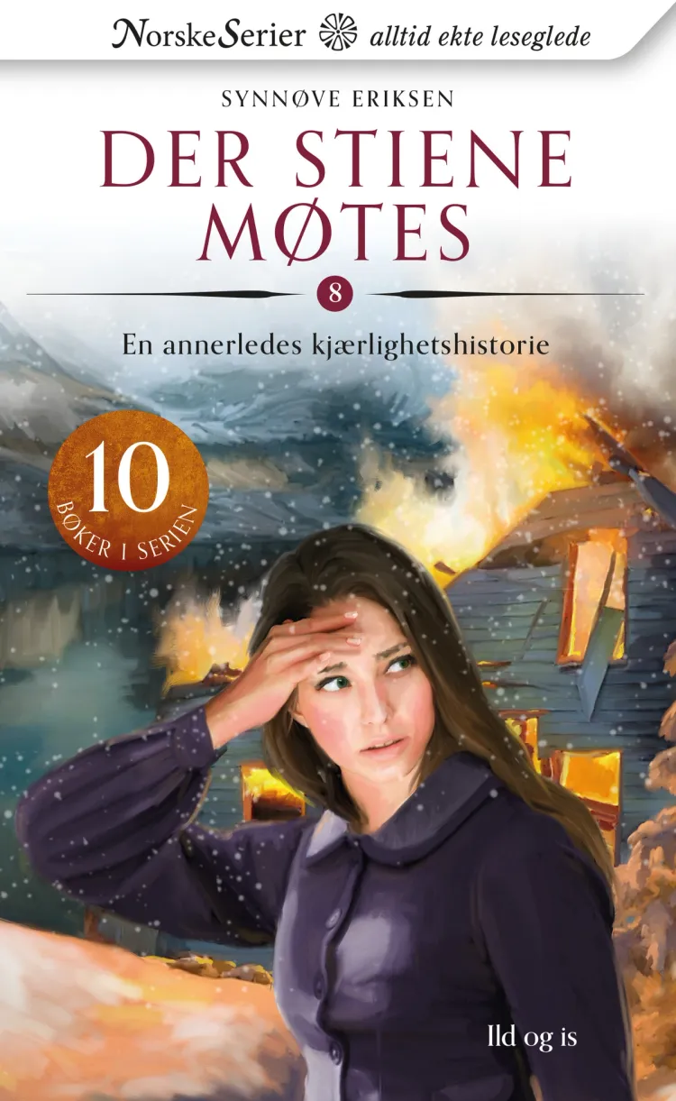Omslag Ild og is av Synnøve Eriksen (Heftet)