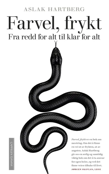 Omslag Farvel, frykt av Aslak Hartberg (Heftet)