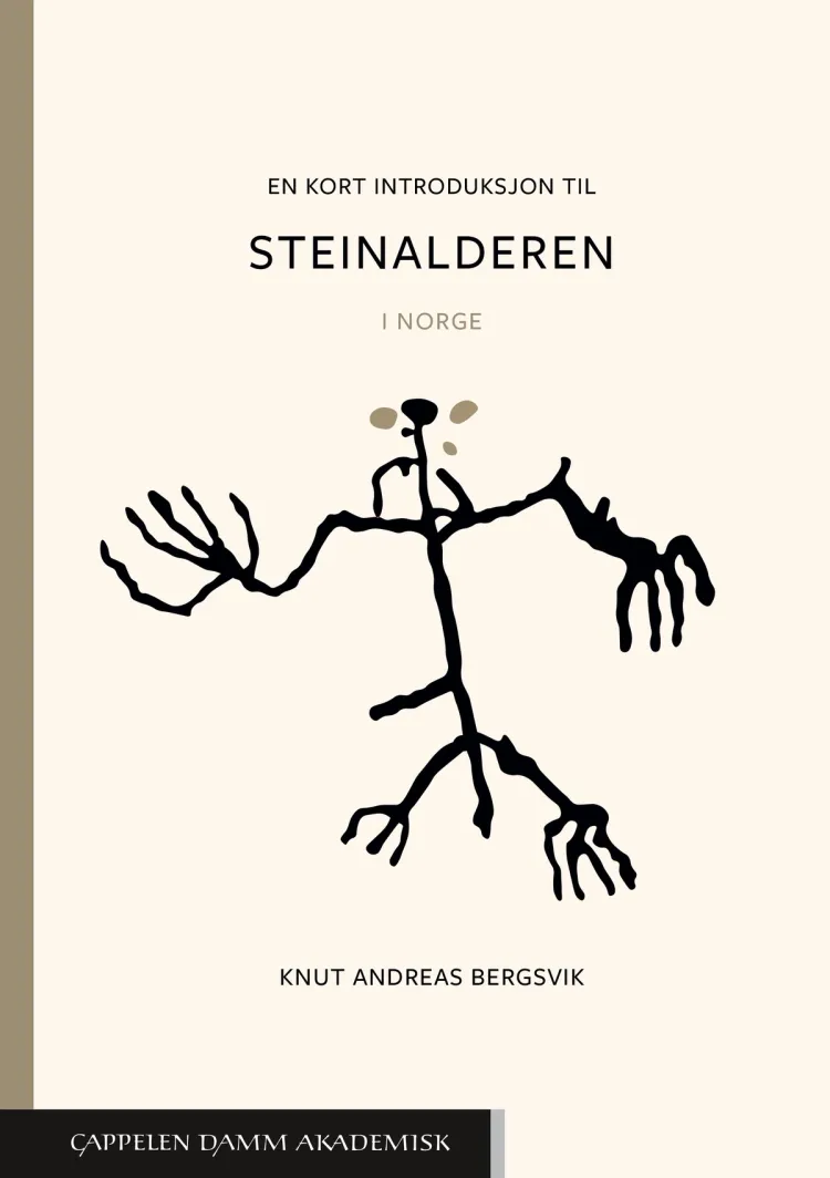 Omslag En kort introduksjon til steinalderen av Knut Andreas Bergsvik (Heftet)