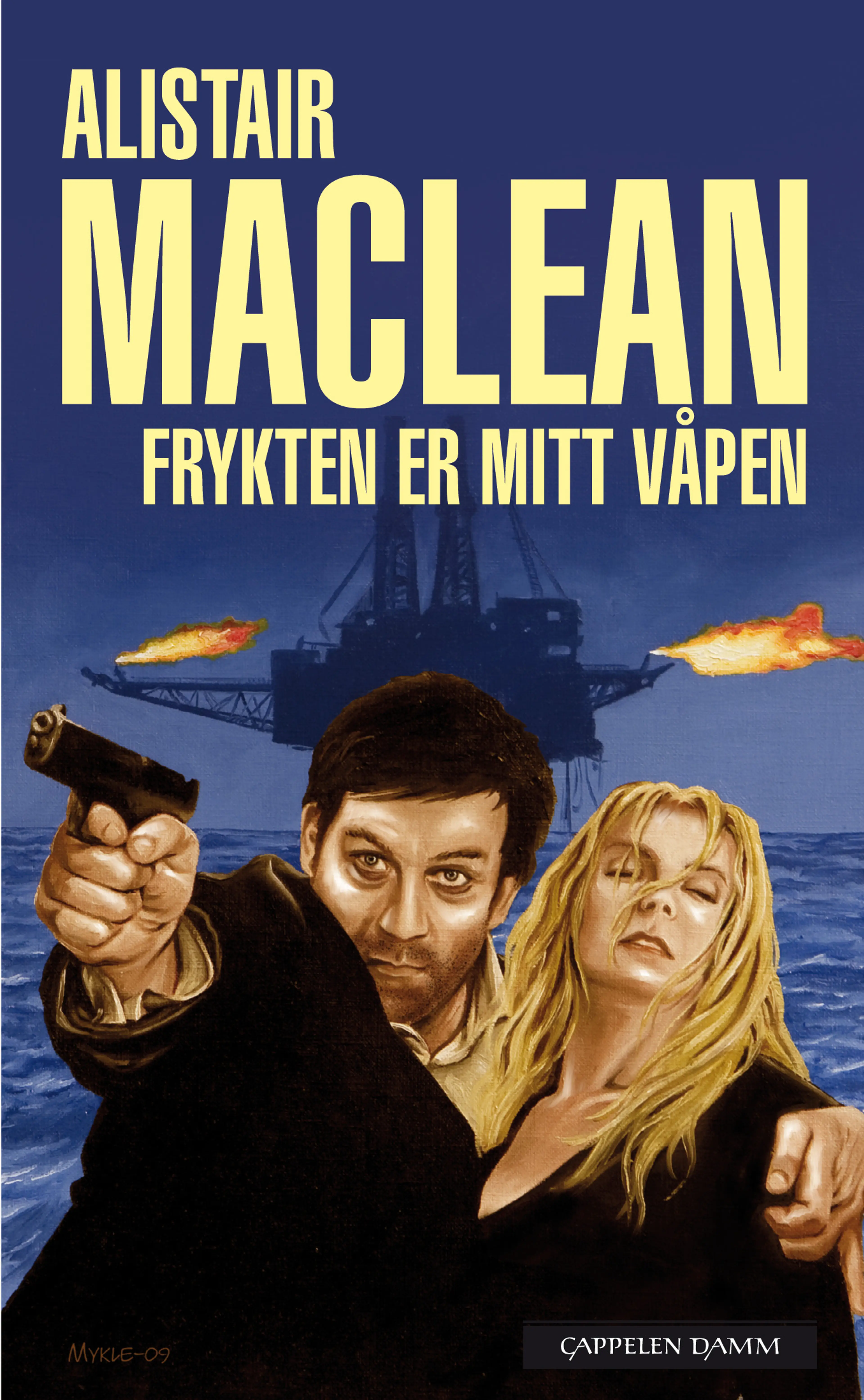Omslag Frykten er mitt våpen av Alistair MacLean (Heftet)