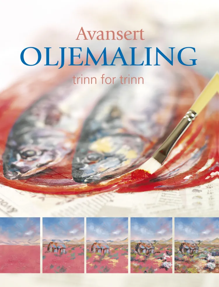 Omslag Avansert oljemaling (Innbundet)