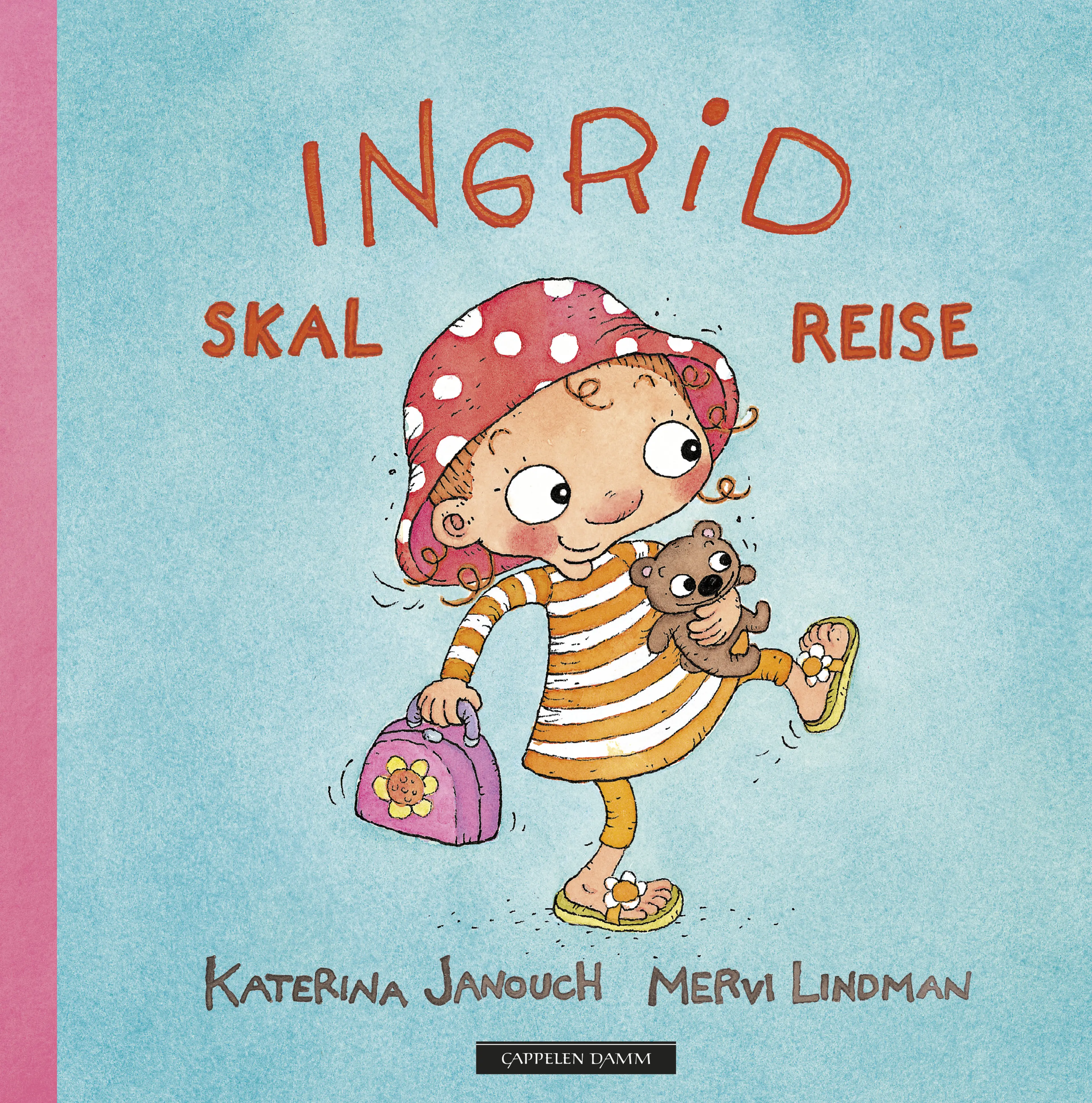 Omslag Ingrid skal reise av Katerina Janouch (Innbundet)