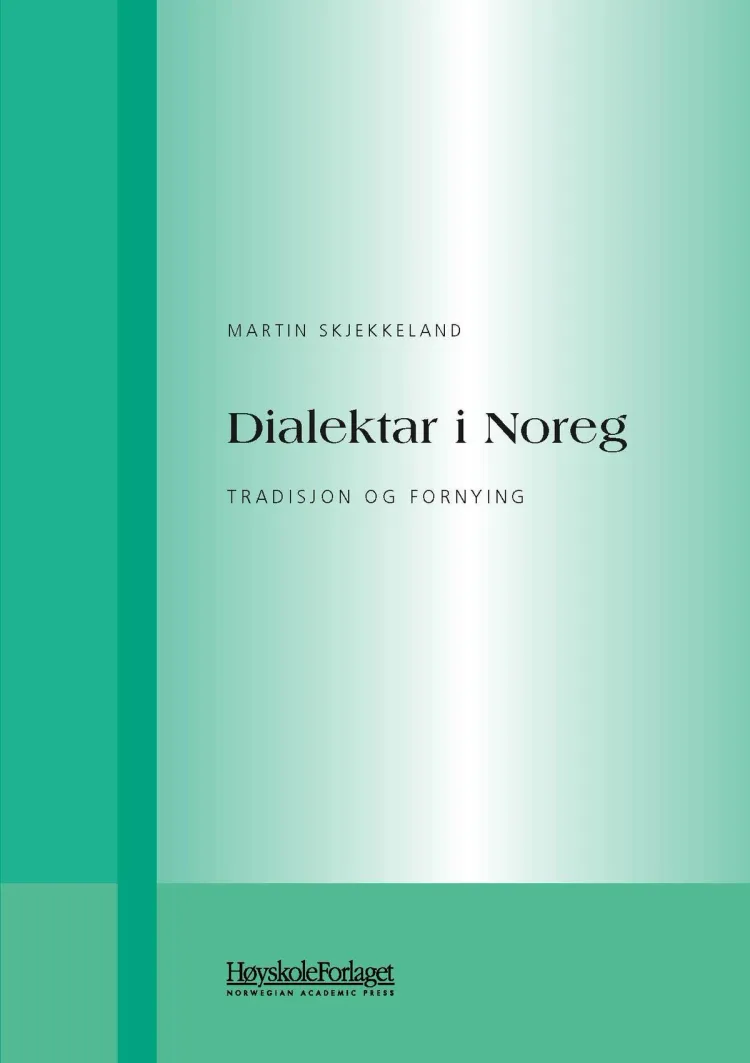 Omslag Dialektar i Noreg av Martin Skjekkeland (Heftet)