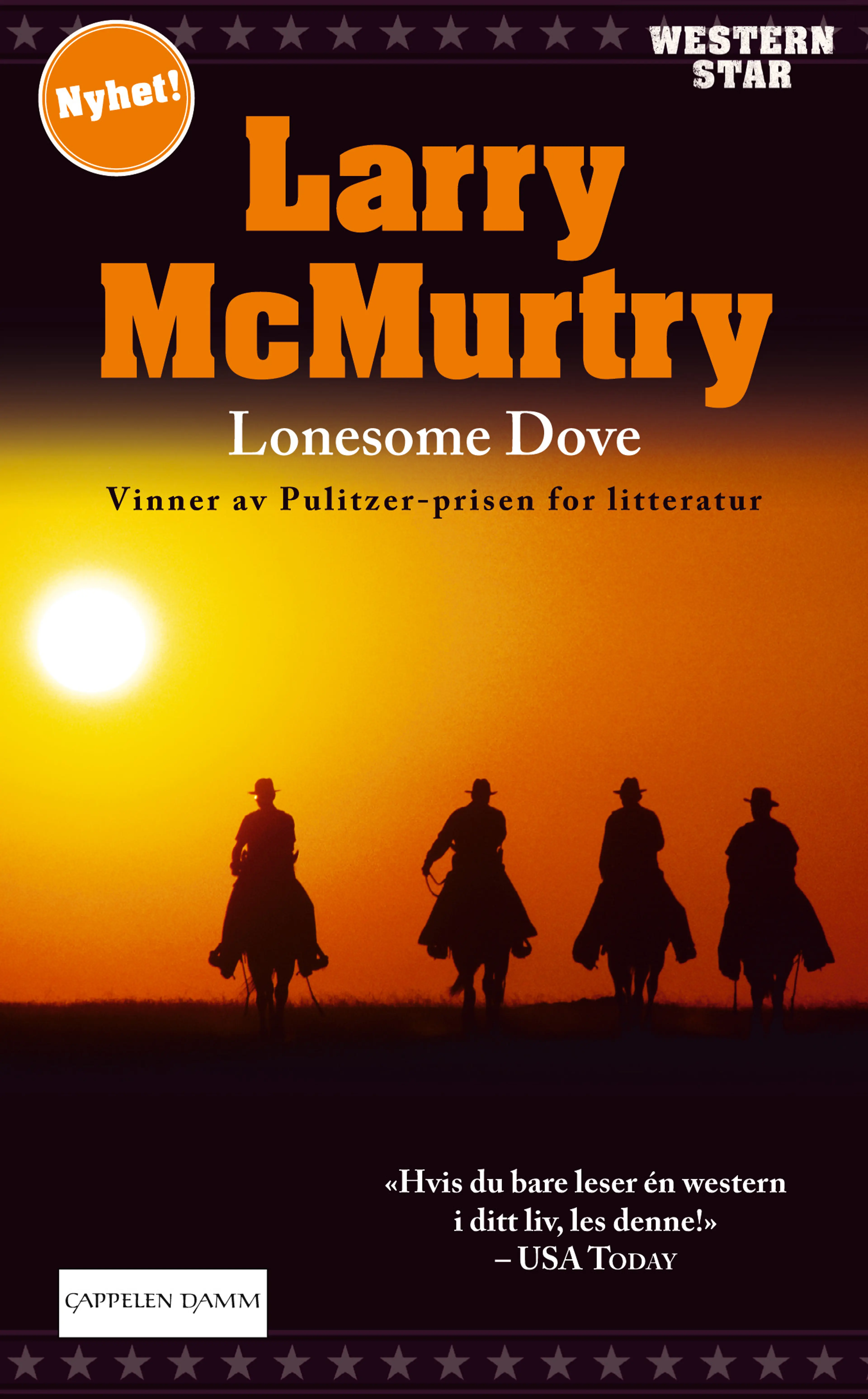 Omslag Lonesome Dove av Larry McMurtry (Heftet)