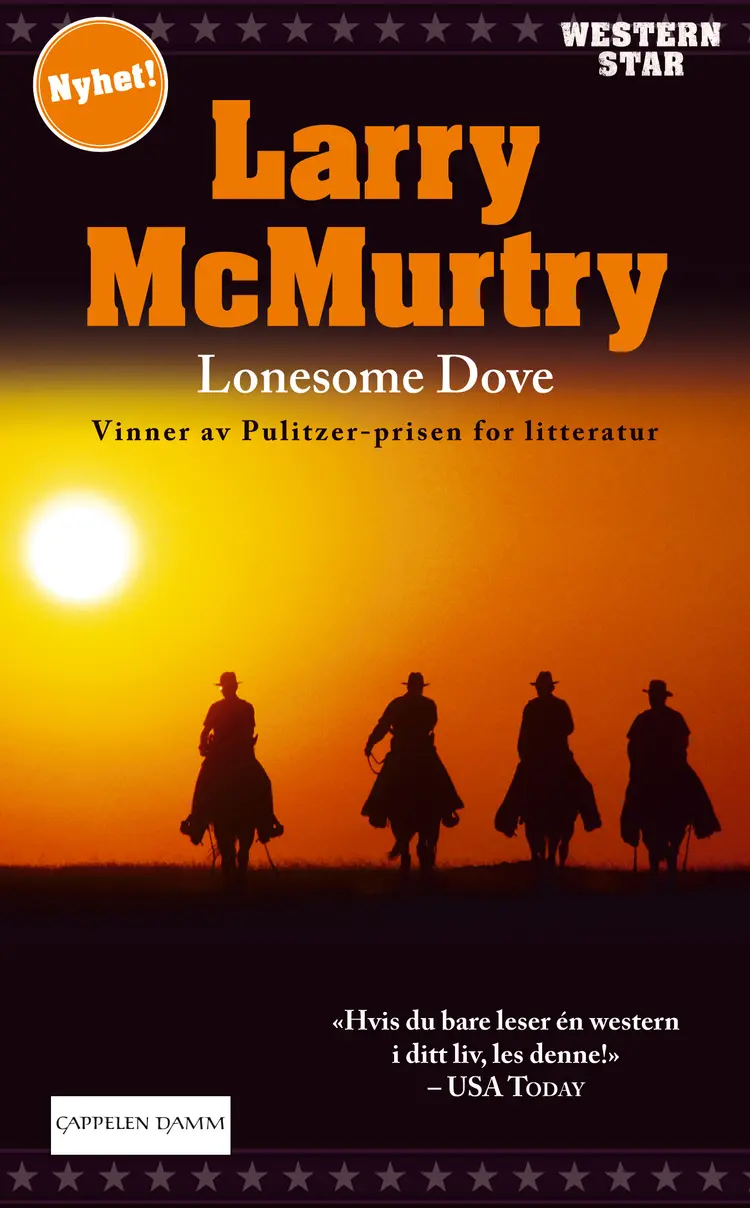 Omslag Lonesome Dove av Larry McMurtry (Heftet)