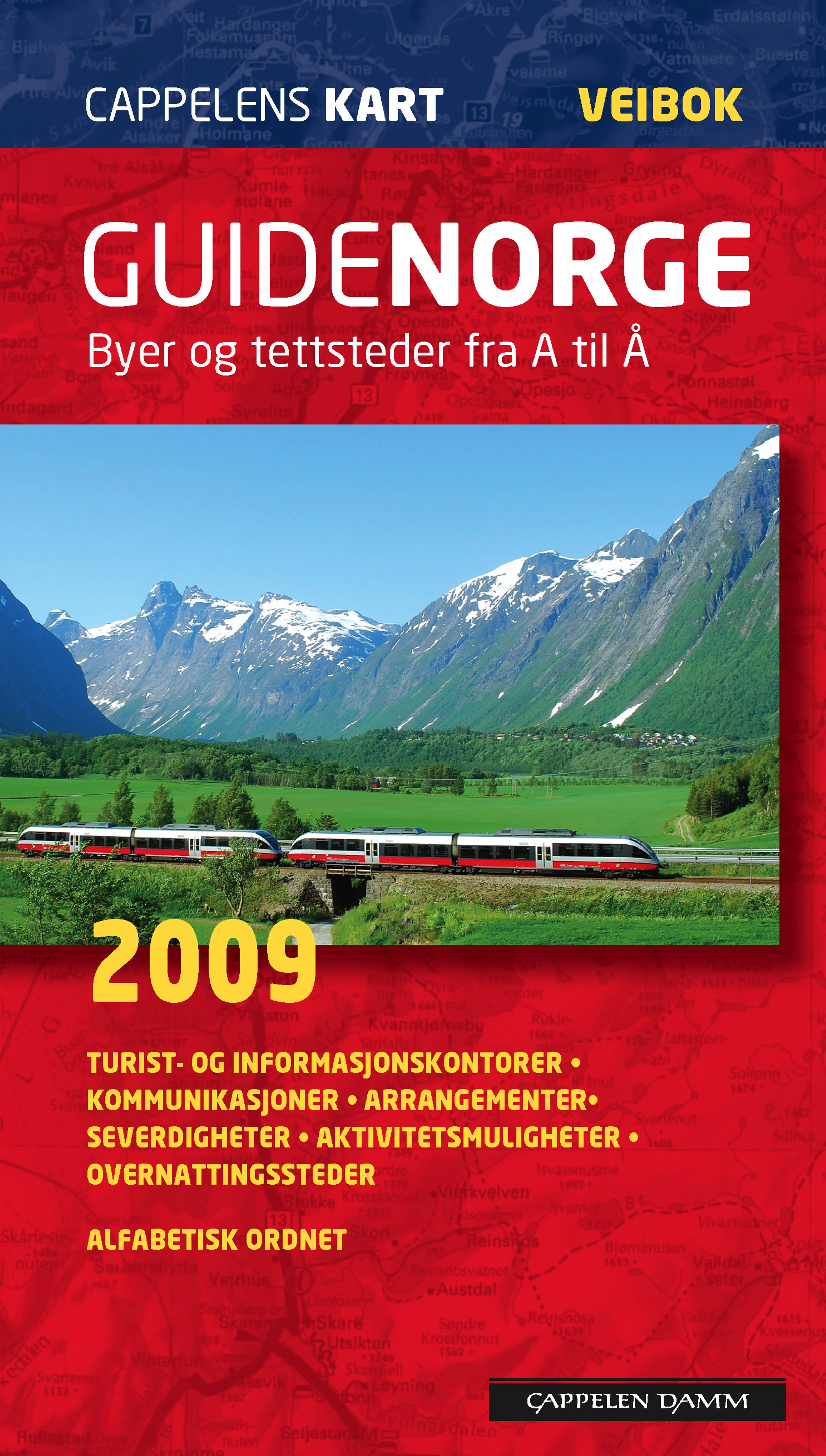 Omslag GuideNorge 2009 av Rolf Bakke og Ivar Dyrdal (Heftet)