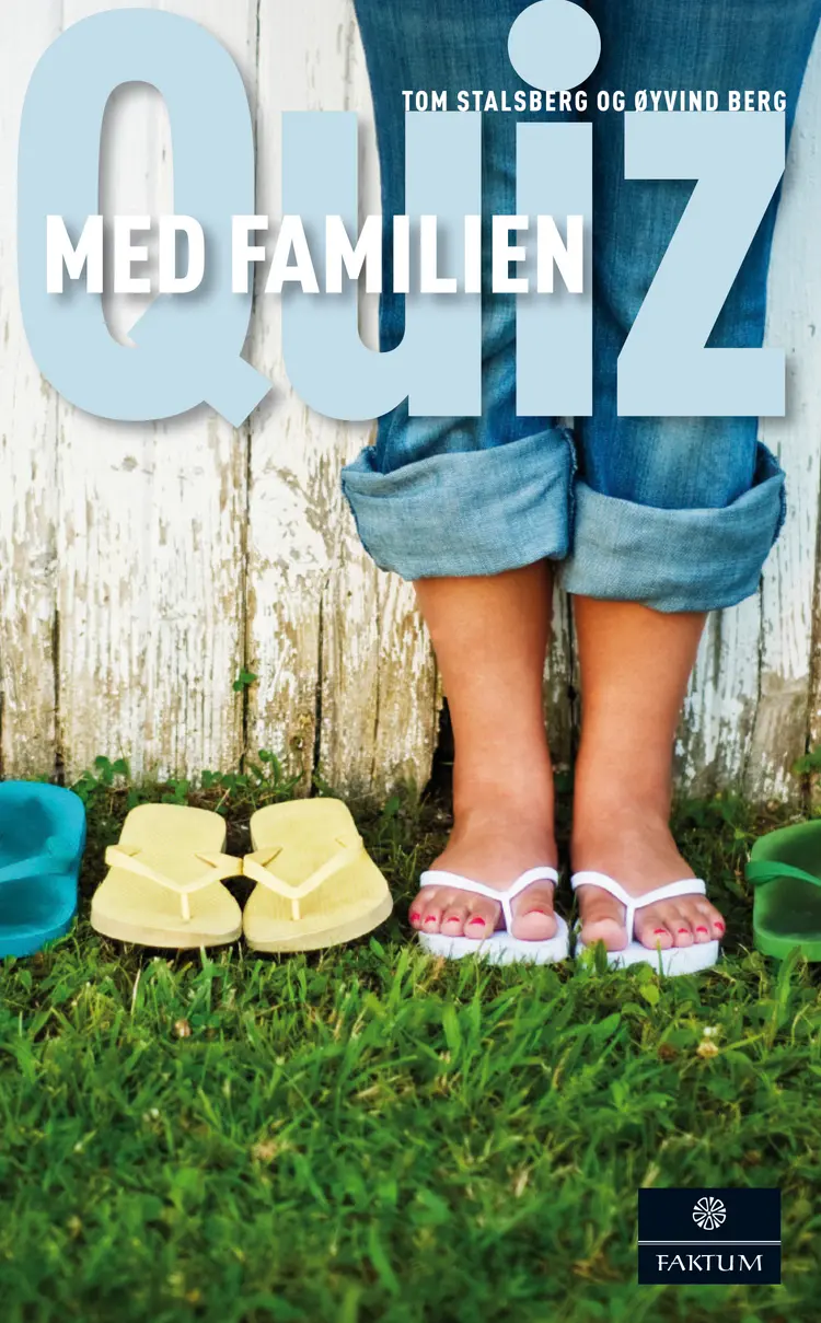 Omslag Quiz med familien av Øivind Berg og Tom Stalsberg (Heftet)