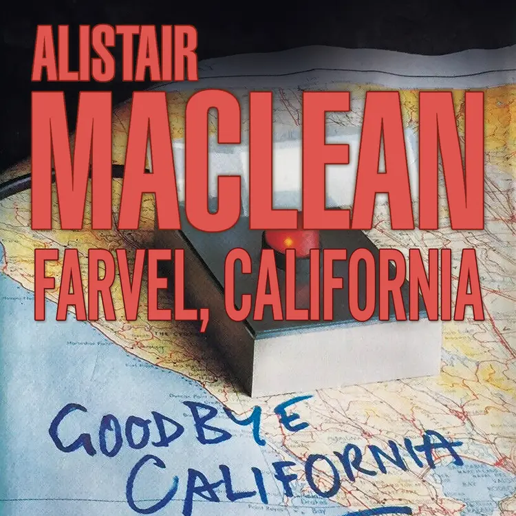 Omslag Farvel, California av Alistair MacLean (Lydbok)