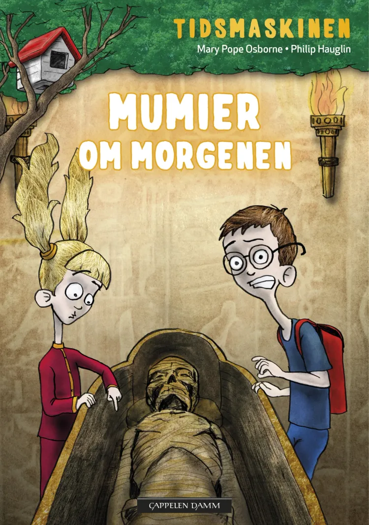 Omslag Mumier om morgenen av Mary Pope Osborne (Innbundet)