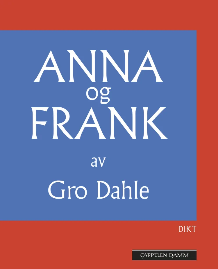 Omslag Anna og Frank av Gro Dahle (Ebok)