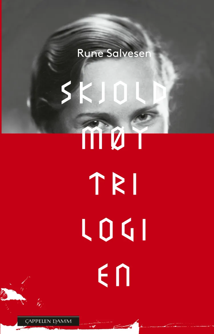 Omslag Skjoldmøytrilogien av Rune Salvesen (Innbundet)