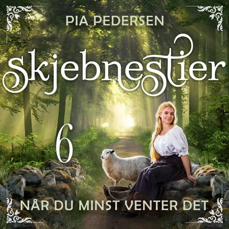 Omslag Når du minst venter det av Pia Pedersen (Lydbok)