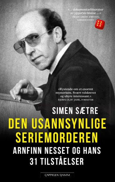 Omslag Den usannsynlige seriemorderen av Simen Sætre (Innbundet)